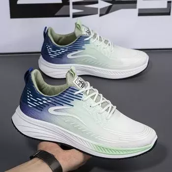 Men s shoes 2024 new fashion trend sports shoes men s breathable student outdoor running casual dad shoes 39