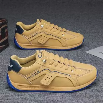 Men s shoes 2024 new spring casual one-pedal board shoes non-slip running Forrest Gump shoes men s versatile sports trendy shoes 39