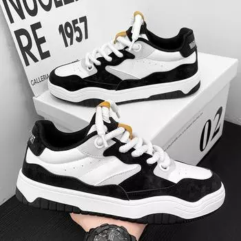 Men s shoes 2024 new spring one-pedal niche design board shoes sports leisure Internet celebrity explosion youth tide shoes 39