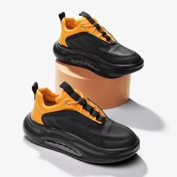 Men s Shoes 2024 New Summer Breathable Versatile Thick Sole Elevated Sports Casual Shoes Men Sneakers Designer Loafers Shoe Male 39
