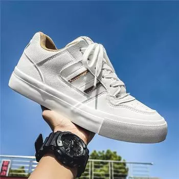 Men s shoes 2024 new summer breathable mesh versatile casual sports board shoes niche German training white shoes trendy shoes 39