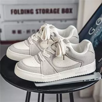 Men s shoes 2024 new summer breathable niche versatile trend board shoes thick sole heightening non-slip casual sports tide shoes 39