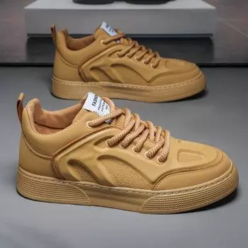 Men s shoes 2024 new summer breathable casual low-top soft baseplate shoes men s trend versatile sports white shoes 39