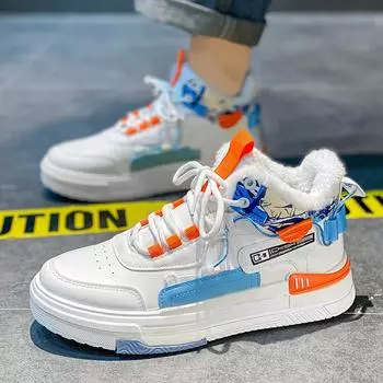 Men s shoes 2024 spring and autumn new Hong Kong style retro leisure sports summer height increase non-slip design sense bread tide board shoes 39