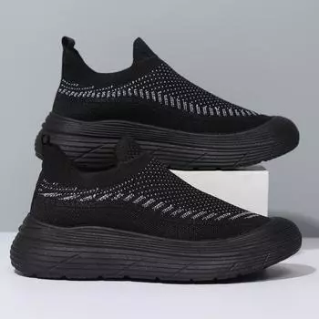 Men s shoes 2024 summer new men s and women s coconut shoes one-pedal casual shoes flying woven breathable running sneakers 36 бежевый