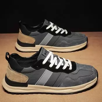 Men s shoes 2024 winter new Forrest Gump men s shoes versatile fashion casual sports shoes small youth low-top student tide shoes 39 белый