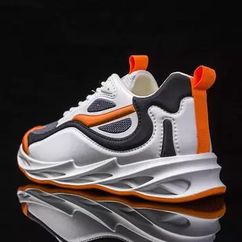 Men s shoes 2025 men s fabric single shoes breathable thick soled casual shoes men s Korean version trendy sports shoes 42 серый