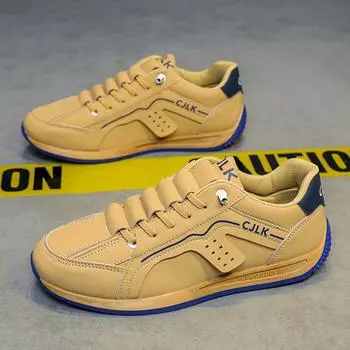 Men s shoes 2025 new spring casual one-pedal board shoes non-slip running Forrest Gump shoes men s versatile sports trendy shoes 39