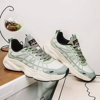 Men s shoes 2025 new spring mesh breathable tooling labor insurance platform comfortable sports and leisure shoes men s dad shoes 39