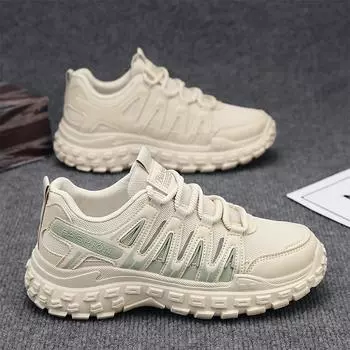 Men s shoes 2025 new spring outdoor men s work driving versatile breathable sports and leisure Korean version of trendy shoes 39 хаки