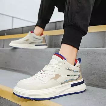 Men s shoes 2025 new summer casual versatile Forrest Gump shoes platform dad shoes soft sole heightening Xiaobai fashion trendy shoes 39