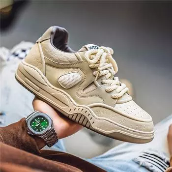 Men s shoes 2025 new summer casual versatile Forrest Gump shoes platform dad shoes soft sole heightening Xiaobai fashion trendy shoes 39