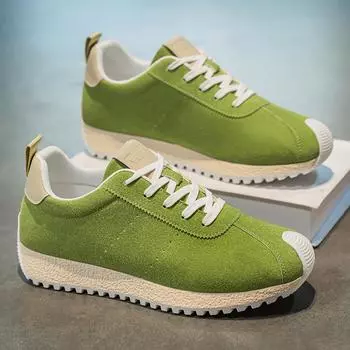 Men s shoes 2025 spring and summer fashion versatile casual shoes men s sports style platform lace-up trend sports shoes 39