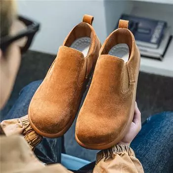 Men s shoes 2025 spring new comfortable non-slip wear-resistant versatile convenient one-pedal comfortable casual sports lazy shoes 39