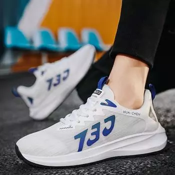 Men s shoes 2025 spring new sports shoes fashion outdoor casual shoes trend platform running shoes Korean version of dad shoes 39