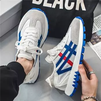 Men s shoes 2025 summer new breathable non-slip Forrest Gump shoes versatile fashion sports cloth dad shoes 39