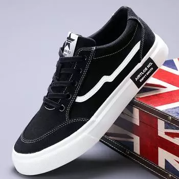 Men S Shoes 24123 Men S Shoes Trendy Fashion Low-Top Flat Baseplate Shoes Men S Canvas Shoes Board Shoes 38