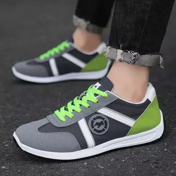 Men s shoes autumn 2024 new fashion mesh breathable casual shoes one-pedal shoes versatile men s sports shoes 39 синий