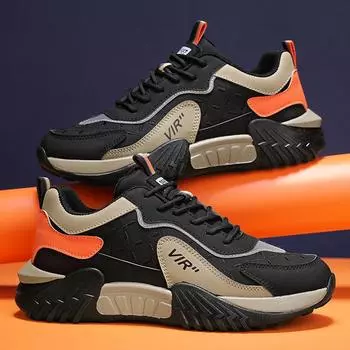 Men s shoes autumn and winter new Forrest Gump shoes fashion sports trendy shoes versatile trendy dad shoes breathable casual platform shoes 39 хаки