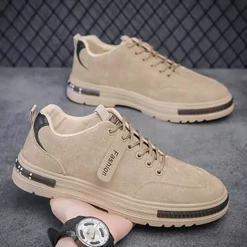 Men s shoes autumn breathable shoes versatile trend sports and leisure shoes student board shoes comfortable and lightweight work shoes 39