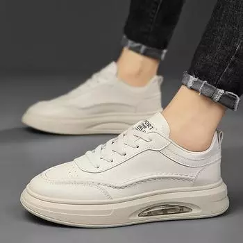 Men s shoes autumn new casual shoes fashion outdoor sports shoes Korean version trend student white shoes low top board shoes 39