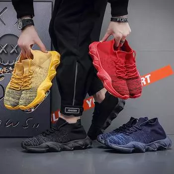 Men s Shoes Baskets Male Zapatillas Deportivas Mujer Sneakers for Men Designer Boys Chaussures Platform 39 чёрный