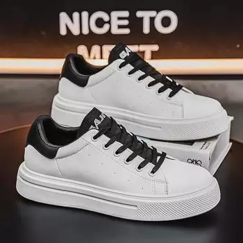 Men s shoes board shoes spring 2025 new youth Guochao little white shoes fashion versatile trend board shoes casual board shoes 39