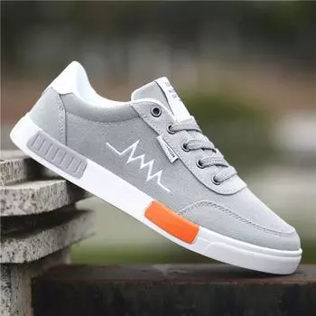 Men s shoes canvas shoes new trendy shoes versatile board shoes deodorant breathable sports shoes men s casual shoes 39