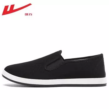 Men s shoes canvas shoes summer new lightweight versatile dad shoes one pedal lazy casual soft-soled cloth shoes men 39