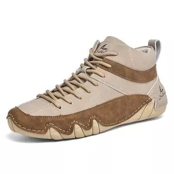 Men s Shoes Cross Border Plus Size Octopus Casual Shoes, Men s Sneakers, Outdoor Casual Sneakers 39-48 38 бежевый