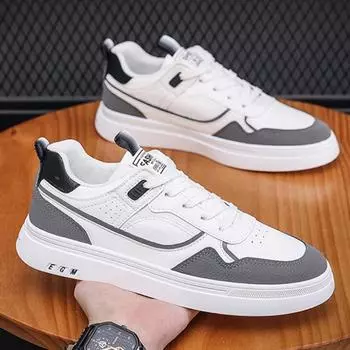 Men s Shoes Fashion Brand Quality Sneakers Versatile Thick Sole Breathable Board Shoes for Men Skateboard Shoes Tenis Masculino 39