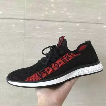 Men s shoes, flying woven shoes new casual shoes, sports shoes, travel shoes, coconut shoes, trendy shoes, one piece is sent on behalf of others. 38