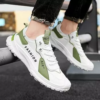 Men s shoes four seasons new casual shoes fashion youth trend street breathable mesh shoes student running shoes 39