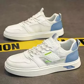 Men s shoes Four Seasons New Hong Kong Style Fashion Trend Casual Board Shoes Teen Students Low Top Non-slip and Wear-resistant Little White Shoes 39