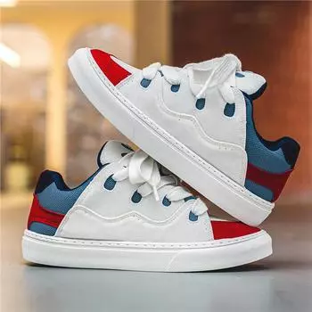 Men s shoes four seasons new niche sports board shoes youth casual platform versatile trend white shoes skateboard shoes 39