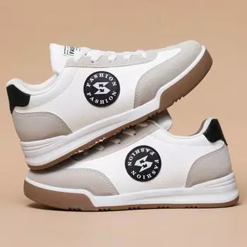 Men s shoes leather new high-end travel shoes trendy fashion versatile men s and women s sports shoes foreign trade casual shoes 36 чёрный