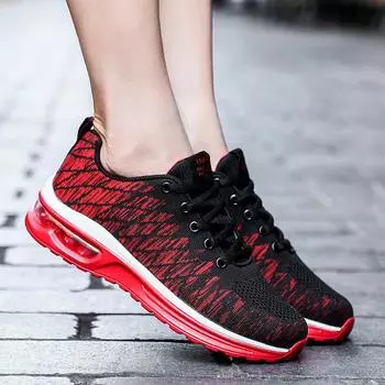Мужская обувь с сетчатой воздушной подушкой, амортизирующая, беговая спортивная обувь с мягкой подошвой 2021 года, летняя дышащая дорожная обувь большого размера для мужчин 36