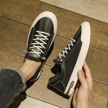 Мужская обувь, новые черные кожаные повседневные туфли, дышащие мужские кроссовки на шнуровке, удобные итальянские дизайнерские туфли для активного отдыха, теннисные туфли для мужчин 39 абрикосовый