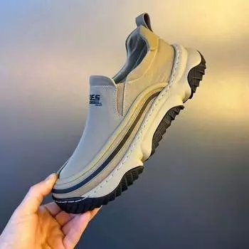 Men s shoes new fashionable versatile breathable casual canvas shoes men s non-slip and wear-resistant one-pedal tooling shoes 39