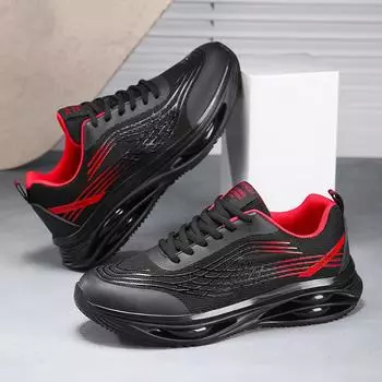 Men s shoes sneakers fly-woven running shoes low-top lightweight fashion casual jogging shoes large size breathable sneakers 39