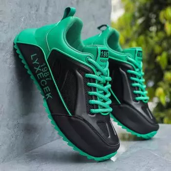 Men s shoes spring 2024 new casual running sports shoes men s heightening summer breathable little white daddy trendy shoes 39