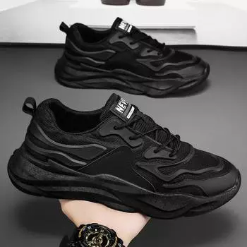 Men s shoes spring 2024 new trendy shoes versatile casual sports dad shoes men s youth mesh breathable running shoes 39