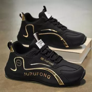 Men s shoes spring 2025 new versatile soft-soled fashion casual sports shoes non-slip and wear-resistant men s running shoes 39