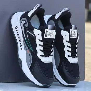 Men s shoes spring and autumn 2024 new breathable mesh shoes men s sports and leisure running shoes youth versatile trendy shoes deodorant shoes 39