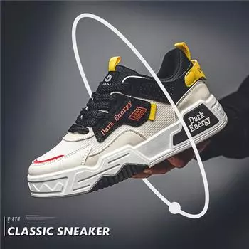 Men s shoes spring and autumn middle school students retro casual board shoes men s personality versatile niche design sense sports trendy shoes 39