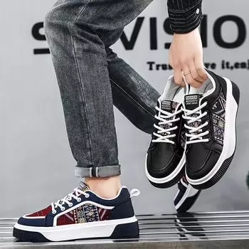 Men s shoes spring and autumn versatile sports casual board shoes pilot leather shoes lightweight soft soles trendy shoes fashion versatile Interne 39