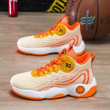 Men s shoes spring and summer single shoes youth student basketball shoes foreign trade sports and leisure 39