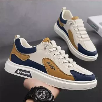 Men s shoes spring breathable versatile board shoes one pedal simple trend student shoes casual shoes soft sole work shoes 39