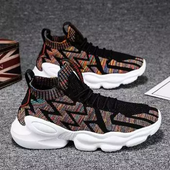 Men s shoes spring new breathable thin lightweight mesh shoes versatile casual dad shoes outdoor running sports trendy shoes 39