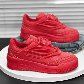 Мужская обувь, весенняя новая глянцевая корейская версия, трендовая обувь для досок, уличная обувь в гонконгском стиле, спортивная обувь, мужская студенческая повседневная обувь 39 серебряный